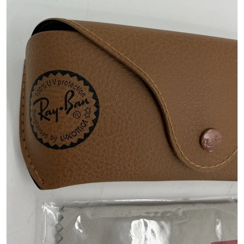 Ray Ban Universal Brown Medium Soft Case for Sunglasses & Eyeglasses with Cloth